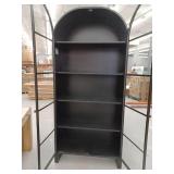 Adrie Curio Cabinet, Black- Retail: $2600