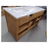 Reajean 60 Inch Double Vanity, Retail $1,599.99