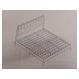 Bed Frame With Headboard, King