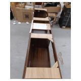 Soma 72 Inch Double Bathroom Vanity, Expresso- Retail: $1199