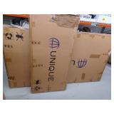 Iris Oak 71 Inch Oval Dining Table Top And Decorative Base Cover, Smoked Oak- Retail: $1748