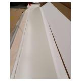 Ornate Victoria Queen Bed Frame in Pearl White- Retail: $2159