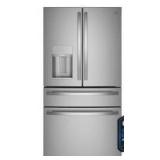 GE Profile ENERGY STAR 27.9 Cu. Ft. Smart Fingerprint Resistant 4-Door French-Door Refrigerator with Door In Door - Retail: $4,399