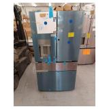 GE Profile ENERGY STAR 27.9 Cu. Ft. Smart Fingerprint Resistant 4-Door French-Door Refrigerator with Door In Door - Retail: $4,399