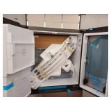 GE Profile ENERGY STAR 27.9 Cu. Ft. Smart Fingerprint Resistant 4-Door French-Door Refrigerator with Door In Door - Retail: $4,399