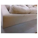 Icelyn 3 Piece Modern and Soft Upholstered Corner Sectional with 6 Throw Pillows, 78.7 Inch Wide- Retail: $2819