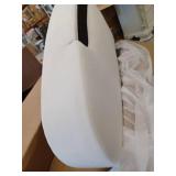 US Pride Furniture Armless Half Moon Shaped Sectional Sofa, Ivory, (Incomplete, Left Side Only)