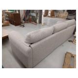Bodhild 115.7 Inch Boucle 3 Piece Modular Sofa, Gray- Retail: $2690