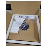 20" Ceiling Fan with Light, Upgraded Low Profile Fan, Flush Mount Ceiling Fan, 6 Speeds, Dimmable LED, App & Remote Control, Quiet DC Motor, for Bedroom, Living Room, F115 White