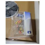 20" Ceiling Fan with Light, Upgraded Low Profile Fan, Flush Mount Ceiling Fan, 6 Speeds, Dimmable LED, App & Remote Control, Quiet DC Motor, for Bedroom, Living Room, F115 White