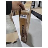 Storage Basket with Lid Rattan Woven Storage Baskets with 2 Separate Lids, 17.2 Gallon (65 L), 22 x 13 x 13.8 Inches,Foldable, 2 Removable Liner Bags