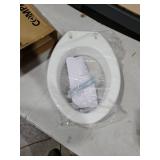 Carex Toilet Seat Riser, Elongated Raised Toilet Seat Adds 3.5 inches to Toilet Height,