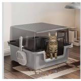 Oneluck XXL Covered Cat Litter Box