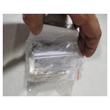 Cordless Roller Shades Blackout Blinds for Windows Room Darkening Rolled Up Shades with Spring System, UV Protection Window Shades Door Blinds for Home and Office,Bedroom (White, 23\" W x 72\" H)