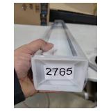 Persilux Cordless Zebra Blinds for Windows Free-Stop Window Blinds (34\" W X 64\" H, White) Dual Layer Light Control for Day and Night, Light Filtering Sheer Shades for Home, Bedroom, Easy to Install