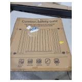 Cumbor 29.7-46\" Baby Gate for Stairs, Toddler Safety Essentials for The House,