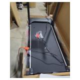 Electric Walking Pad with Handle Bar powers on