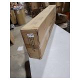 HUANUO 47 x 24 inch Electric Standing Desk Adjustable Height, 4 Memory Height Settings, Sit Stand Up Desk for Home Office & Computer Workstation, White