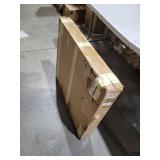 Acrylic Dog House Indoor.Clear Dog Crate for Small Dogs, Modern Indoor Dog Kennel for Most Small Dog Cat Pet (Clear, 15.7 * 21.5 * 27 inch)