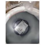 SAMEAT Heated Towel Warmers for Bathroom - Large Towel Warmer Bucket, Wood Handle, Auto Shut Off, Fits Up to Two 40\"X70\" Oversized Towels, White