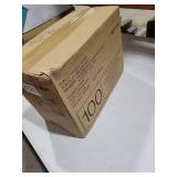 Amazon Basics Dog and Puppy Pee Pads, 5-Layer Leak-Proof Super Absorbent, Quick-Dry Surface, Potty Training, Regular (22x22\"), 100 Count, Blue & White