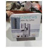 CASABREWS CM5418 Espresso Machine 20 Bar, Compact Espresso Maker with Steam Milk Frother, Stainless Steel Coffee Machine with 34oz Removable Water Tank for Cappuccino, Gift for Women or Men, Silver - 