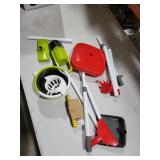 Kids Cleaning Toys Set,14PCS Toddler Cleaning Toys with Broom and Dustpan Mop Set, 2in1 Vacuum That Really Works,Toddler Vacuum Cleaner, Pretend Play Cleaning Supplies for Boys Girls Age 3-8 (Red)