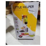 Kids Cleaning Toys Set,14PCS Toddler Cleaning Toys with Broom and Dustpan Mop Set, 2in1 Vacuum That Really Works,Toddler Vacuum Cleaner, Pretend Play Cleaning Supplies for Boys Girls Age 3-8 (Red)