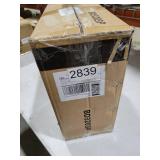 FURWOO Adjustable Pink Short Round Shop Stool, Padded Spa Stool, Ideal for Salon, Manicure, Small