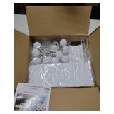 3FT Light Up Numbers Letters, Mosaic Numbers for Balloons, Giant Mosaic Balloon Number 2 for 2 Year Old, 2th 20th 21st Birthday Decorations, 2026 Graduation Party Decor