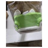 Potty Training Seat, Upgrade 2 in 1 Potty Training Toilet for Toddler, Toddler Toilet Seat for Boys Girls with Support Bar, Anti-Slip Pad and Step Stool (Green)