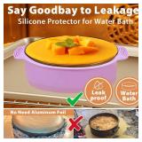 Springform Pan 9 Inch Nonstick Cheesecake Pan with Protector, Leakproof Spring Form Pan for Cheesecake, Round Cheese Cake Pans for Baking, 9 Inch Springform Cake Pan with 50Pcs Parchment Paper