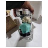 Kmiyivi Sourdough Starter Jar Glass, 35oz Wide Mouth, Glass Jar for Sourdough Starter Kit Beginners, Sourdough Bread Starter Kit, Sourdough Discard jar with Lid, Recipe, Cover, Spoon