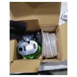 Pool Cover Pump above Ground - Submersible Water Sump Pump Swimming Water Removal Pumps, with Drainage Hose & 25 Feet Extra Long Power Cord, 850 GPH inGround, 3 Adapters