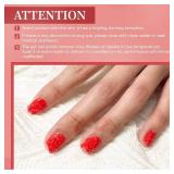 JODSONE Gel Nail Polish Remover 2Pcs Gel Nail Polish Remover 3-5 Minutes Gel Remover Quick