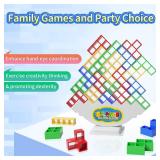 Ziogogco 48 Pcs Game Gifts, Balance Stacking Blocks Gameï¼Perfect for Family, Parties, Travel,Boys Girls Giftsï¼Novelty Toy Gift for Kids or Friends