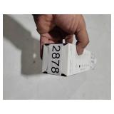 Timjorman Compact Cordless Table Lamp, Rechargeable LED Night Light, Dual Light Source (RGB Top & Warm Bottom), Touch Control & Timer, Metal Lamp for Bedroom & Kids Room (White 1PACK)