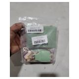 XANGNIER Clip and Go Strap for Phone with Wallet Crossbody, Phone Strap with Zippered Wallet, Adjustable Anti Theft Cellphone Lanyard for Women, Cellphone Chain Accessories Green