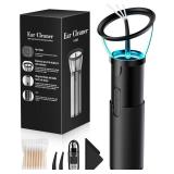 STYNGT Ear Wax Removal, Safe and Rechargeable Ear Cleaner with 4 Modes, Electric Ear Cleaning Kit with USB, IPX6, Water Resistant Earwax Removal Tool Valentines Day Gifts