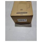 WETOWETO Coffee Mug with Handle, 14oz Insulated Stainless Steel Coffee Travel Mug, Double Wall Vacuum Reusable Coffee Cup with Lid, Powder Coated Rose Gold