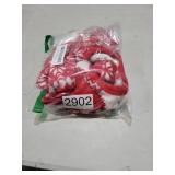 KYEESE Dog Christmas Pajamas, Soft Fleece Holiday Dog Pajamas for Medium Dogs, Warm Plush Winter Pet Sleepwear with Snowflake Pattern, Lightweight Cozy Xmas Outfit Jumpsuit, XX-Large