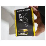 Ultraverse 20 x 3.0 Inner Tube Set with Schrader Valve - Ideal for Mountain Bikes & E-Bikes with 20-Inch Fat Tires - Durable & Reliable Performance- 2 Pack with Tire Levers