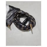 BEZOKABEL XLR to 1/4 Inch (6.35mm) TRS Cable, Balanced XLR Female to 1/4 Adapter 6FT 2Pack, Quarter Inch to Microphone Cable