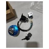Ignition Switch Fuel Gas Cap Steering Lock Set Replacement for Honda Rebel Magna CMX 250 450