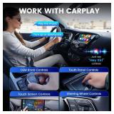 HEYINCAR+ H-Air Wireless CarPlay & Android Auto Adapter, 2026 Upgrade, Plug & Play USB Dongle, Convert Wired CarPlay Auto to Wireless, No Latency, Fast Connection, for Apple iPhone & Android Phones