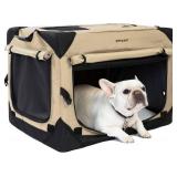 Petty Care Portable Folding Pet Crate 26x18x18