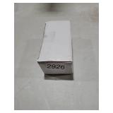 newliplace 2 Pack Vintage Single Sided Crystal Dummy Door Knobs Interior, Long Plate Antique Glass Dummy Door Knobs in Oil Rubbed Bronze Finish