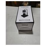 Honvinor Candle Warmer Lamp, Candle Warmer Light with Timer & Dimmer, Candle Warmer Lamp Adjustable Height, Compatible with Jar Scented Candles, Candle Warming Lamp with 3 Bulbs for Home Decor