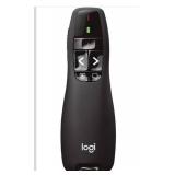 Logitech Wireless Presenter R400, USB-A PowerPoint Clicker with Laser Pointer, Wireless Presentation Clicker Remote