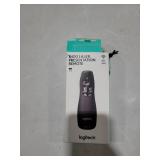 Logitech Wireless Presenter R400, USB-A PowerPoint Clicker with Laser Pointer, Wireless Presentation Clicker Remote